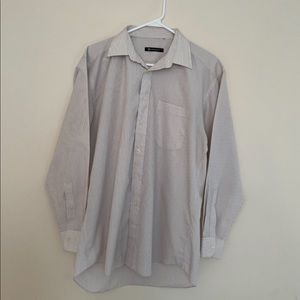 Difanchy Collard Long Sleeve Button Down Mens Size L